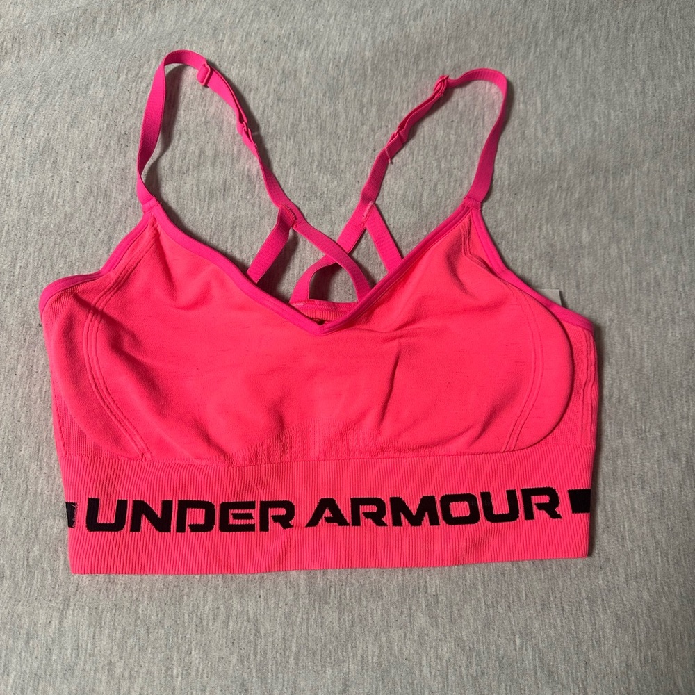 Under Armour Women's Pink Sports Bra